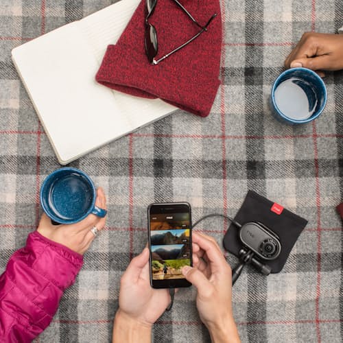 laydown image of Rylo 360Â° Action Camera