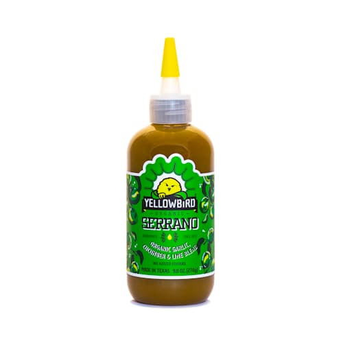 laydown image of Organic Serrano