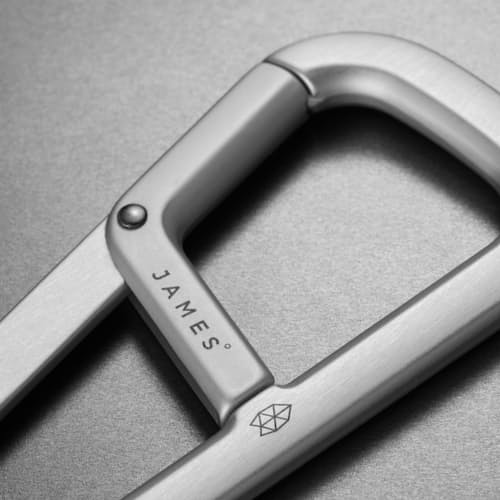 laydown image of The Hardin Carabiner