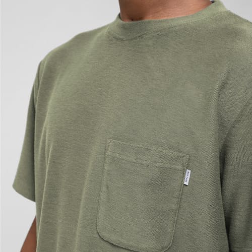 laydown image of Vintage Terry Tee