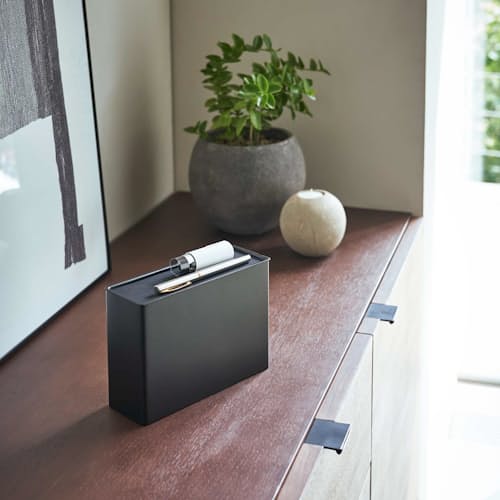 lifestyle image of Tower Magnet Mask Storage