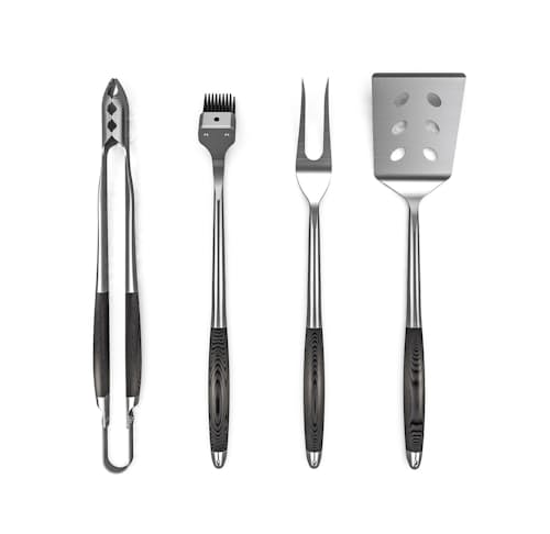 laydown image of Bonded Ash 4 Pc. Grill Set