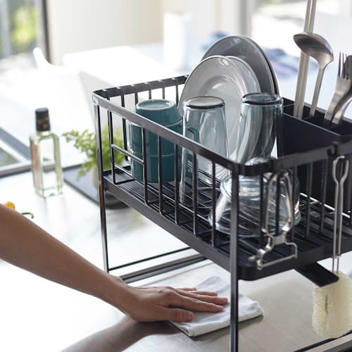 lifestyle image of 2 Level Dish Drainer Rack