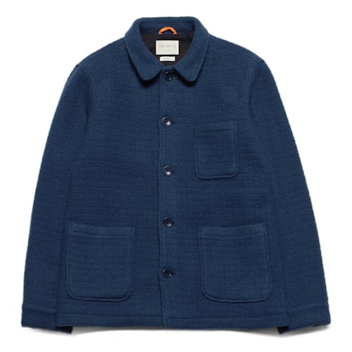 laydown image of Textured Jacquard Station Jacket
