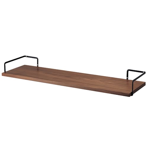 laydown image of Wall Mounted Wood Shelf
