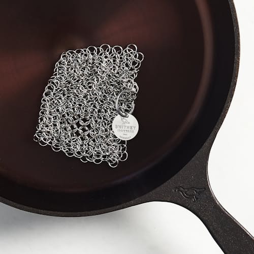 laydown image of Chain Mail Scrubber