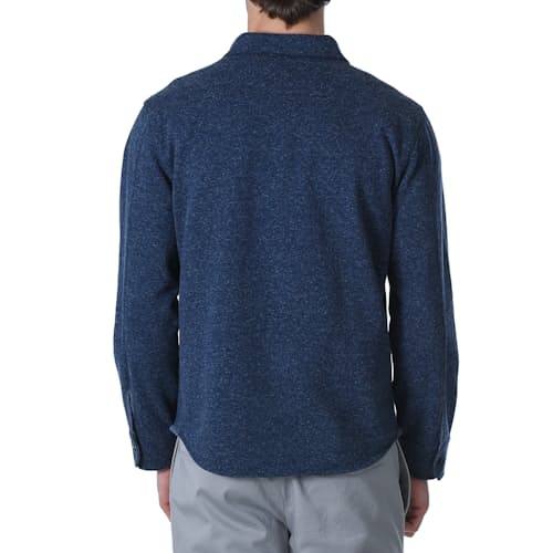 laydown image of Baywater Fleece Shirt Jacket
