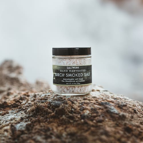 laydown image of Birch Smoked Salt