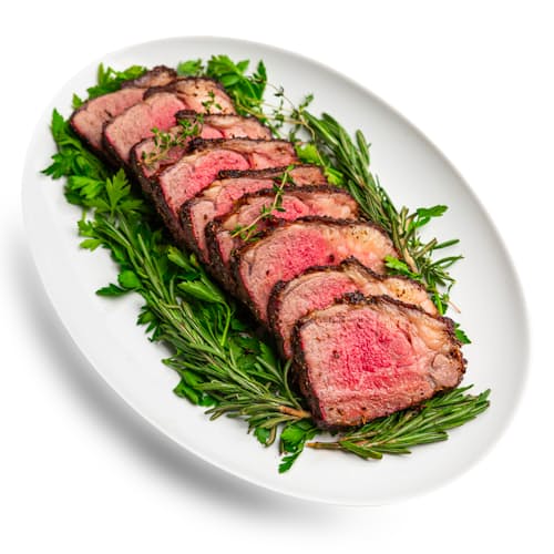 laydown image of American Wagyu Black Grade Manhattan Roast