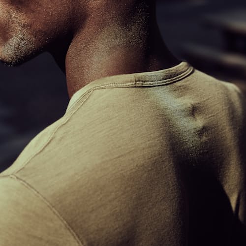 lifestyle image of 72-Hour Merino T-Shirt - Slim Fit