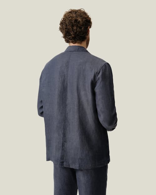 lifestyle image of Alta French Linen Blazer