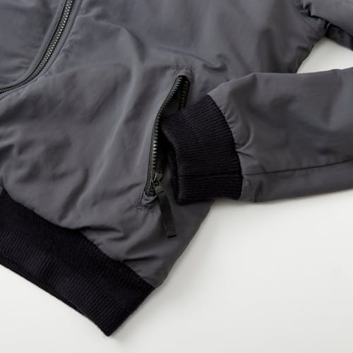 laydown image of Reversible Fleece Jacket