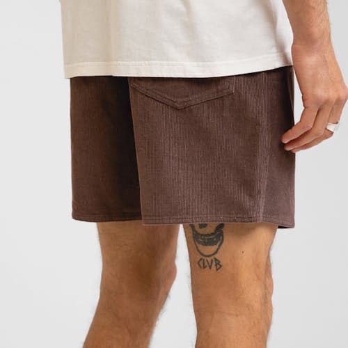 laydown image of Cord Jam Short - 6"
