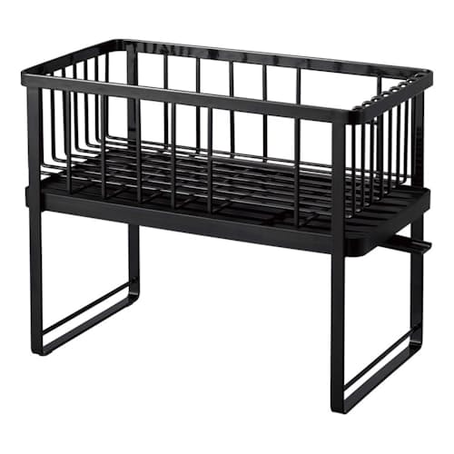laydown image of 2 Level Dish Drainer Rack