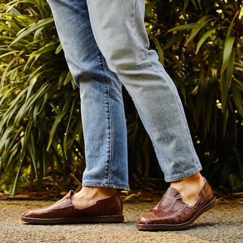lifestyle image of Cancun Huaraches