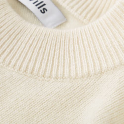 laydown image of Women's Square Crewneck Sweater
