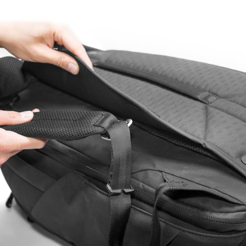 laydown detail image of Travel Backpack - 45L
