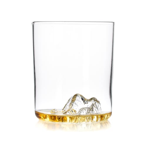 laydown image of Mt. Everest - Set of 2 Whiskey Glasses