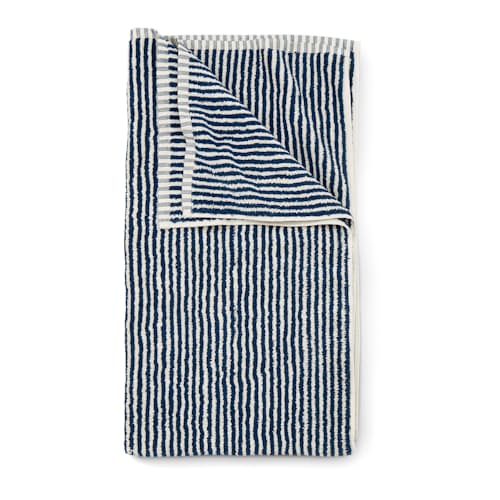 laydown image of Striped Beach Towel
