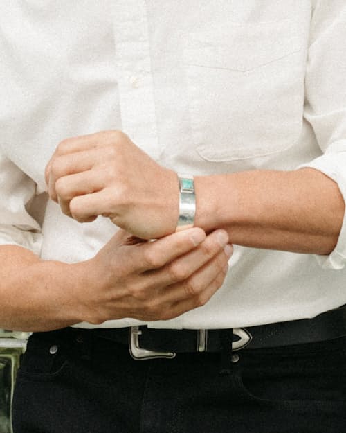 lifestyle image of Turquoise Bangle