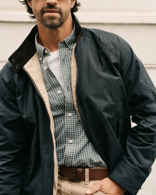 lifestyle image of Poplin Draftsman Shirt
