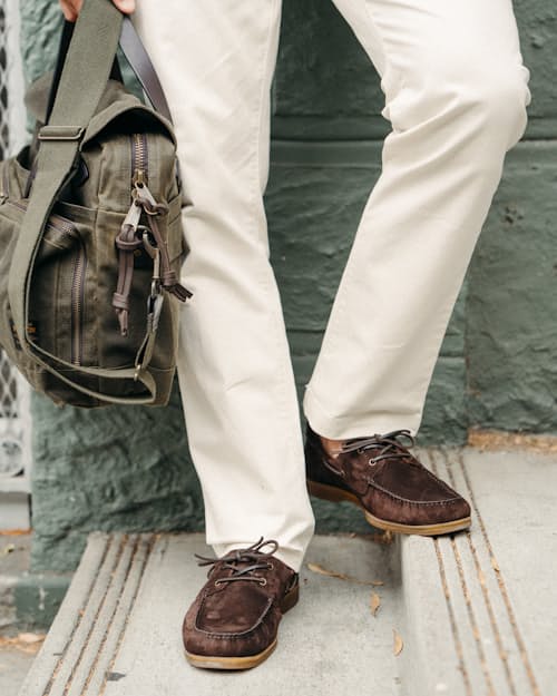 lifestyle image of Terra Low Boat Shoe