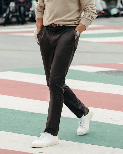 lifestyle image of Daily Driver Chino - HB Athletic Tapered