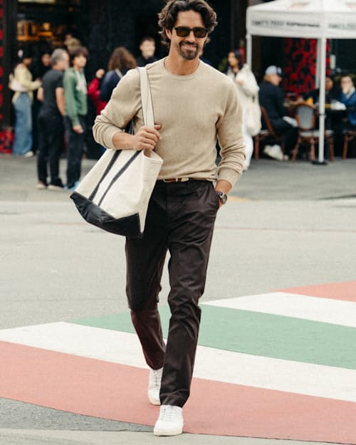 lifestyle image of Daily Driver Chino - HB Athletic Tapered