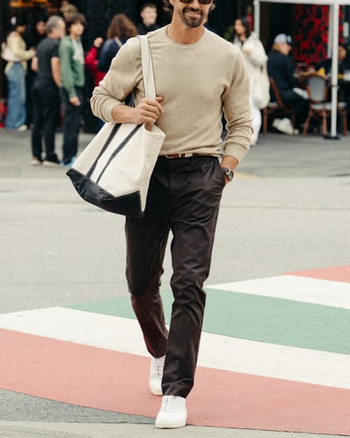 lifestyle image of Daily Driver Chino - HB Athletic Tapered