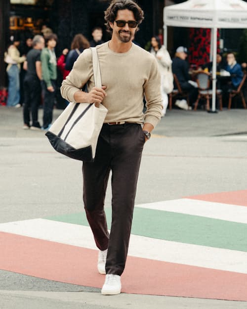 lifestyle image of Daily Driver Chino - HB Athletic Tapered