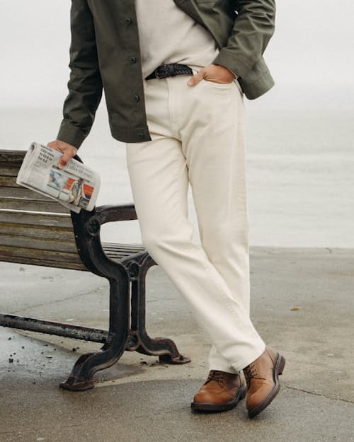 lifestyle image of Teoflex Moc Toe Boot