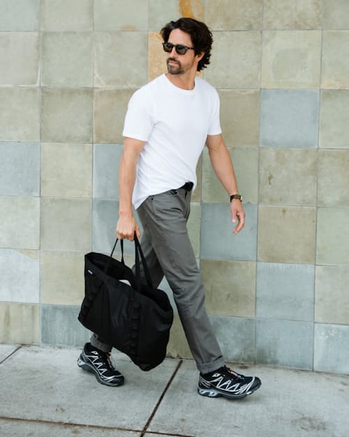 lifestyle image of Vintage Soft Wash T-Shirt