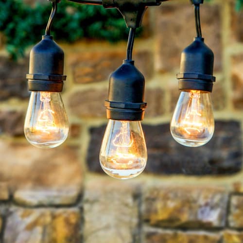 laydown image of Ambience Pro Incandescent - Hanging String Lights