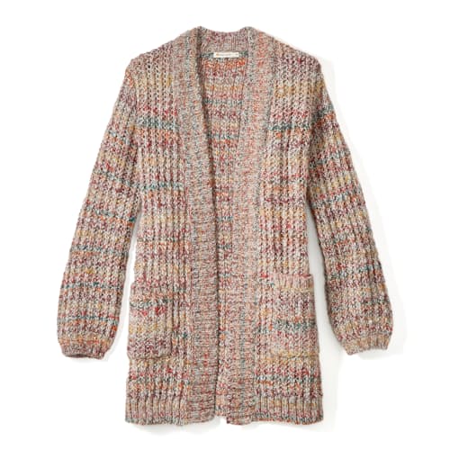 laydown image of Women's Ontario Cardigan