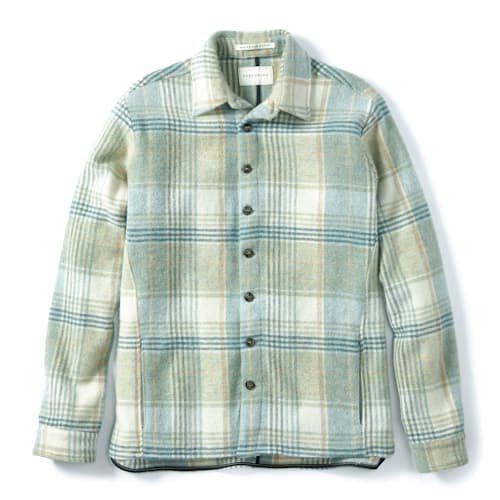 laydown image of Wool Blanket Shirt