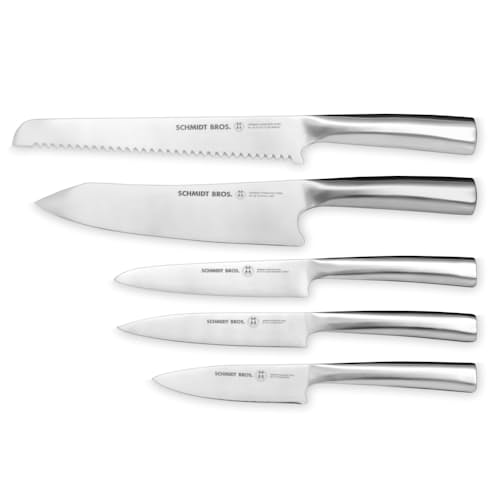 laydown image of 6 Pc Knife Block Set