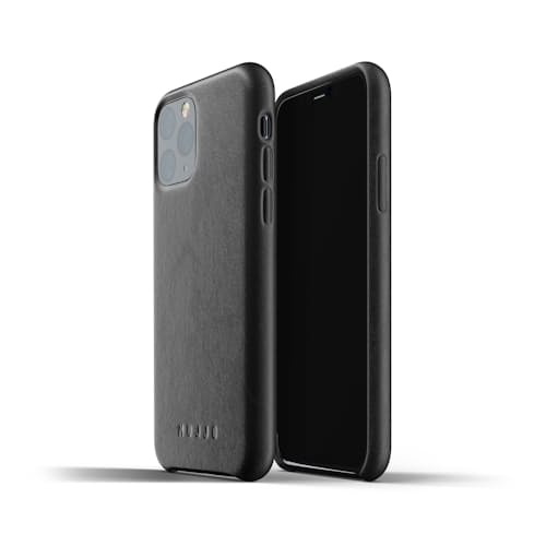 laydown image of Leather iPhone 11 Pro Case
