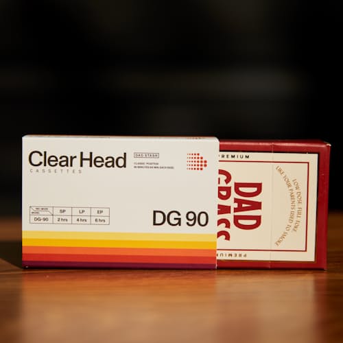 laydown image of Dad Grass 5-pack Dad Stash - Cassettes