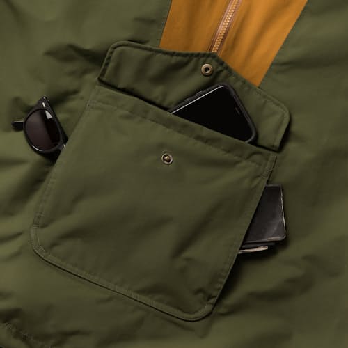 laydown image of The Powder Jacket