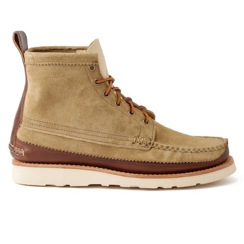 laydown image of Maine Guide 6 Eye DB Boots - Exclusive