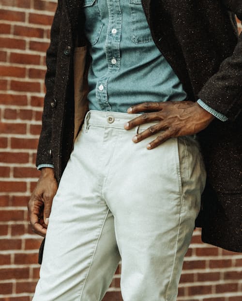 lifestyle image of 365 Chino Pant - HB Straight