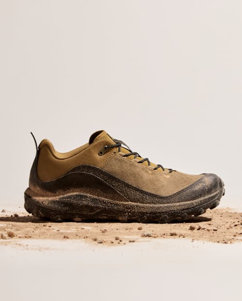 lifestyle image of Huckberry x Danner N45 Low Hiking Sneaker
