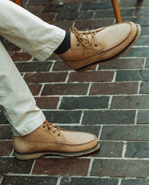 lifestyle image of Telos Chukka Mini Lug Sole
