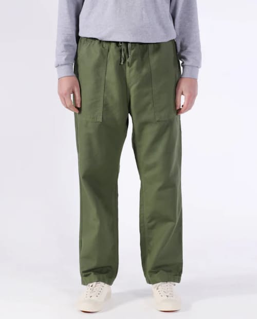on model image of Classic Chef Pants