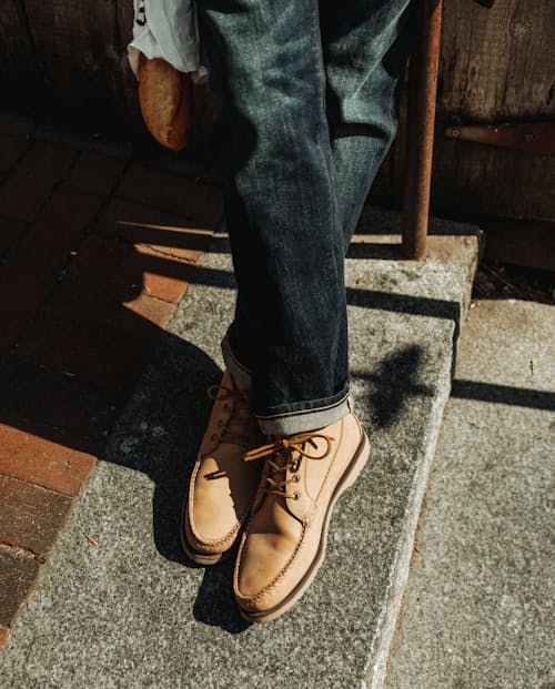 lifestyle image of Telos Chukka Mini Lug Sole
