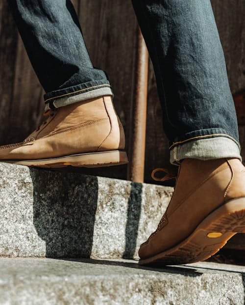 lifestyle image of Telos Chukka Mini Lug Sole