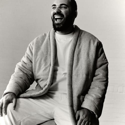 laydown image of Homecoat