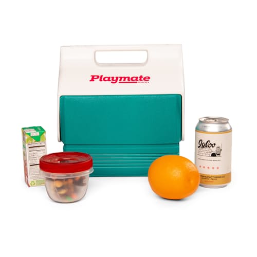 laydown image of Retro Playmate Mini 4 Qt. Cooler