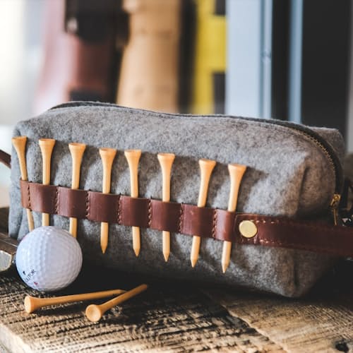 laydown image of Golf Accessory Bag