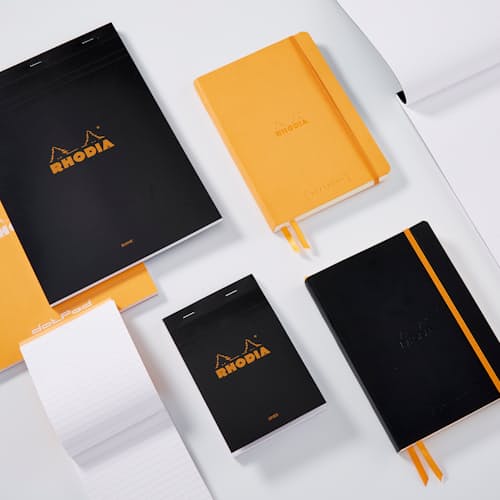 laydown image of Staplebound Lined Notepad